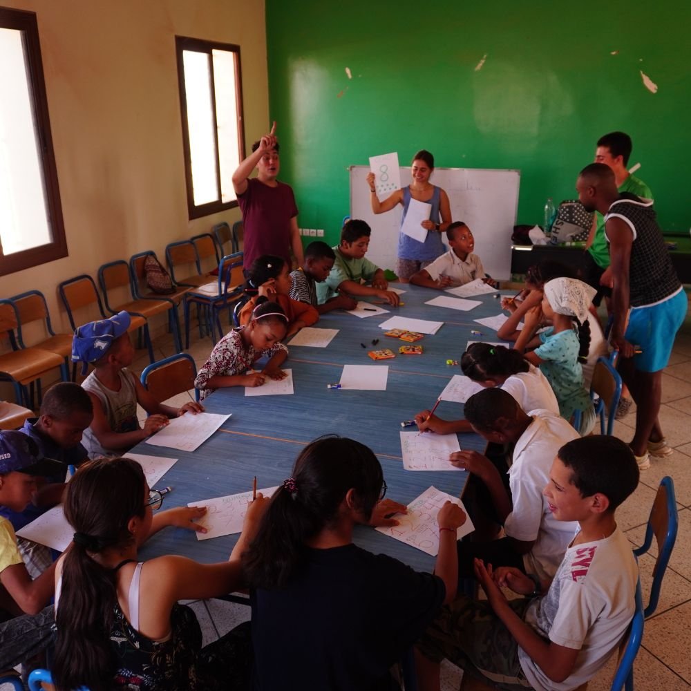 Aula de idiomas